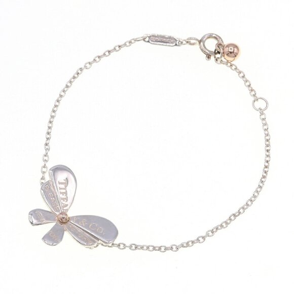 TIFFANY & CO. Silver Love Charm Bracelet - Picture 1 of 5